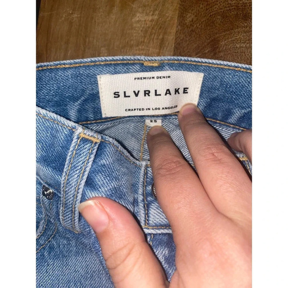 SLVRLAKE Virginia Slim Jeans Size 25 - Picture 13 of 13